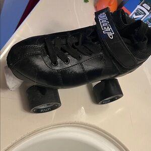 Kids Black Roller Shoes